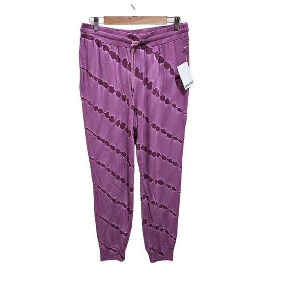 Splendid Pants - Splendid Womens Size L Purple Journey Joggers Drawstring Pants NWT